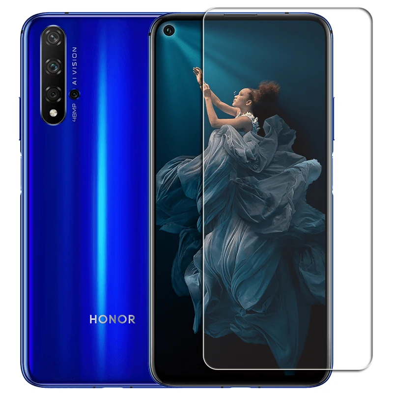 Закаленное стекло 9H для Huawei Honor 20 Pro Защитная пленка YAL-AL10 L21 AL00 защита экрана