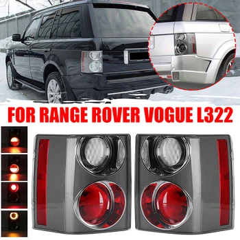 

Pair Rear Car Tail Light Brake Lamp Signal Lighting White Red for Range Rover Vogue L322 2002 2004 2005 2006 2007 2008 2009 DRL