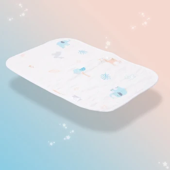 

Baby Changing Mat Cartoon Cotton Waterproof Sheet Washable Baby Urinal Pad Table Diapers Game Play Cover Infant Mattress
