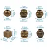 1Box Tibetan Style Bead Spacers Mixed Shapes Antique Bronze Bead Charms For Jewelry Finding DIY Necklace Bracelet Accessories ► Photo 2/6