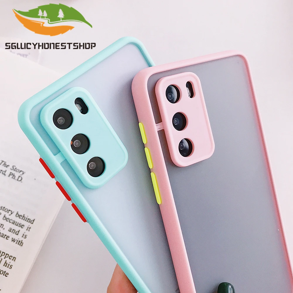 Роскошный защитный чехол для телефона с камерой Huawei P20 P30 P40 Pro Mate 20 30 Nova 7 6 5