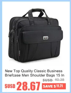 Качественные Мужские портфели Брендовые мужские деловые сумки непромокаемые прочные Оксфордские 15,6 "сумки для ноутбука Мальчики