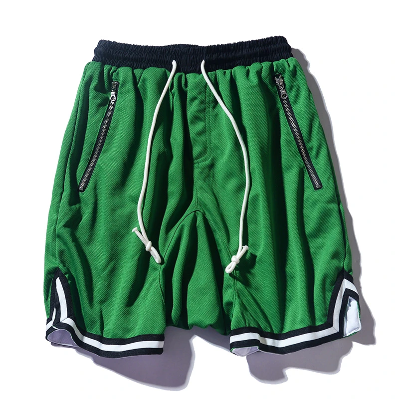 Pantalones cortos deportivos de verano 2019 para hombre, pantalones cortos de moda de Hip hop, pantalones militares de algodón con cintura elástica de poliéster, ropa de calle CC50DK32|Pantalones cortos| -