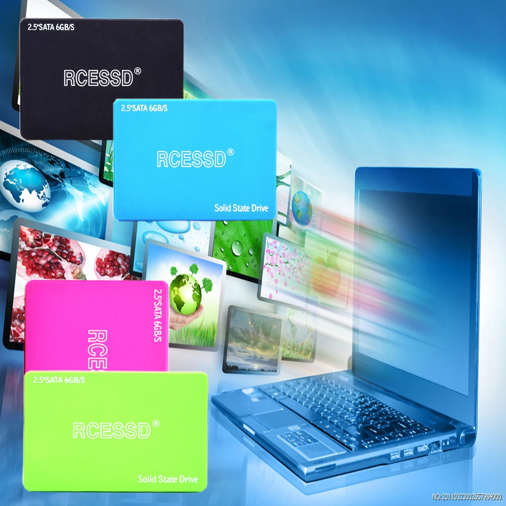 RCESSD hdd Plastic2.5 SATAII SATAIII 120 ГБ ssd 240 ГБ 480 512 1 ТБ 2 ТБ Внутренний твердотельный жесткий диск для портативного компьютера ПК