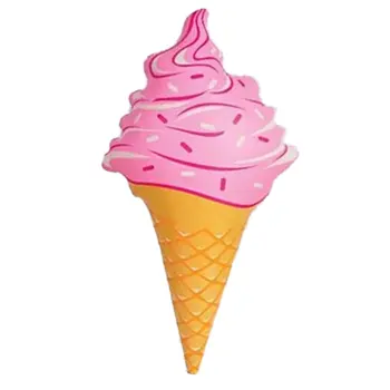 

Funny Pool Float Water Fun Toys Swim Ring Ice Cream Shaped Inflatable Float Pool Accessories Floats Toys Gifts