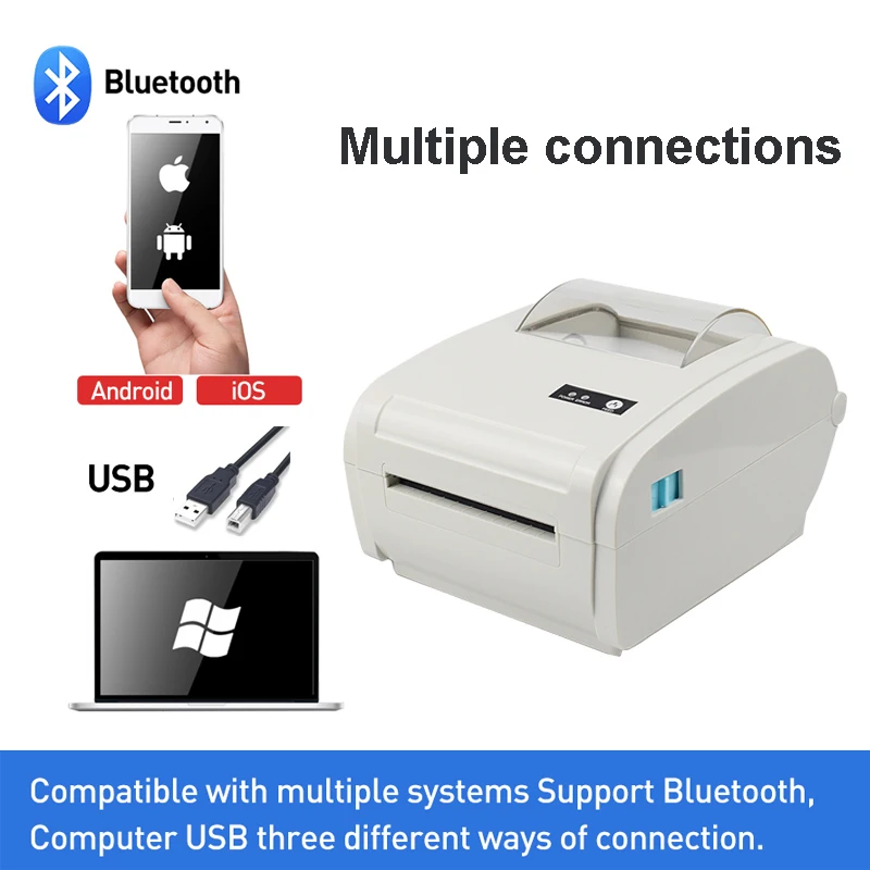 110 мм этикетка производитель штрих кодов Bluetooth термопринтер наклейка доставка