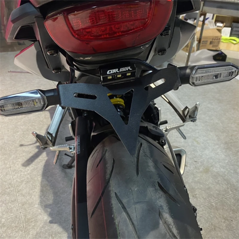 Motocicleta CNC Tail Tidy Fender Suporte traseiro,