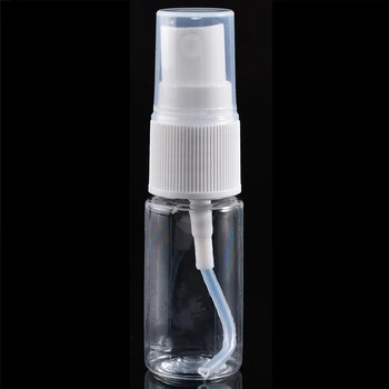 

1pc 10ml Refillable Bottle Clear Travel Empty Perfume Spray Atomizer Spray Bottle Cosmetic Containers For Alcohol