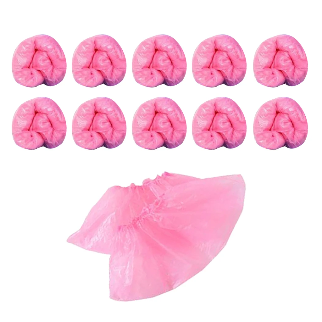 100Pcs Disposable Boot Covers Protective Shoe, Keep Floors Carpets Footwear and Rooms