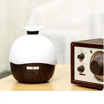 

Adoolla 400ML Home USB Wood Grain Ultrasonic Essential Oil Aroma Diffuser Air Humidifier