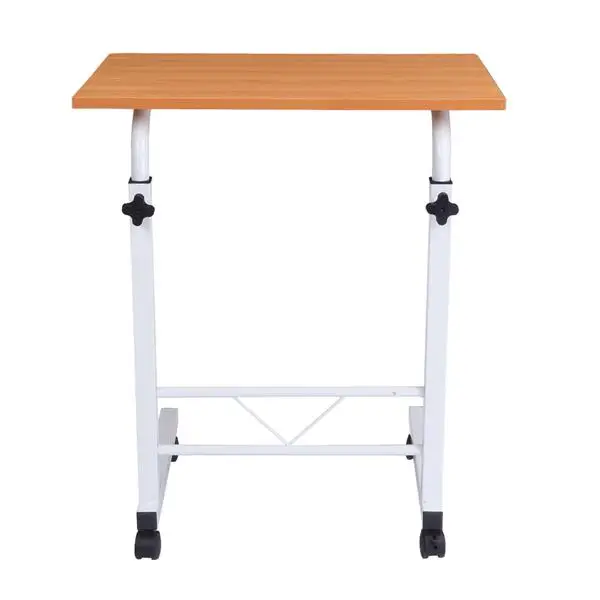 

P2 15MM Chipboard & Steel Side Table With Wheel Adjustable Mimi Desk For Classroom Home Table Practical Removable
