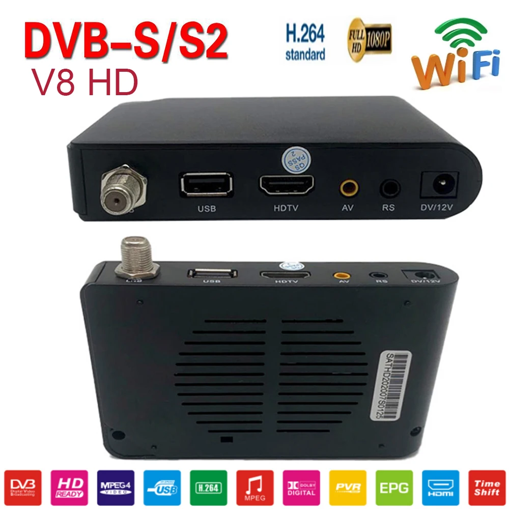 IBRAVEBOX V8 HD DVB-S2 спутниковый ТВ приемник декодер Full Поддержка 7 Clines Италия Испания