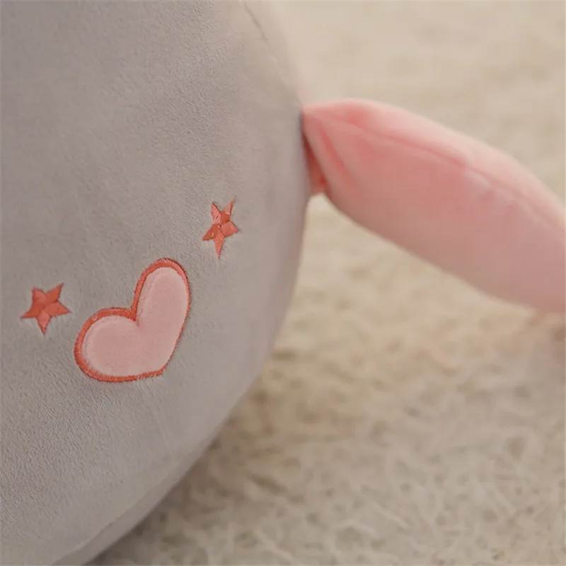 New Cute Fat Unicorn Plush Dolls Lovely Cartoon Round  Rainbow Horse Unicorn Peluche Toys Pillow Cushion Kids Friends Lovers Gift (6)