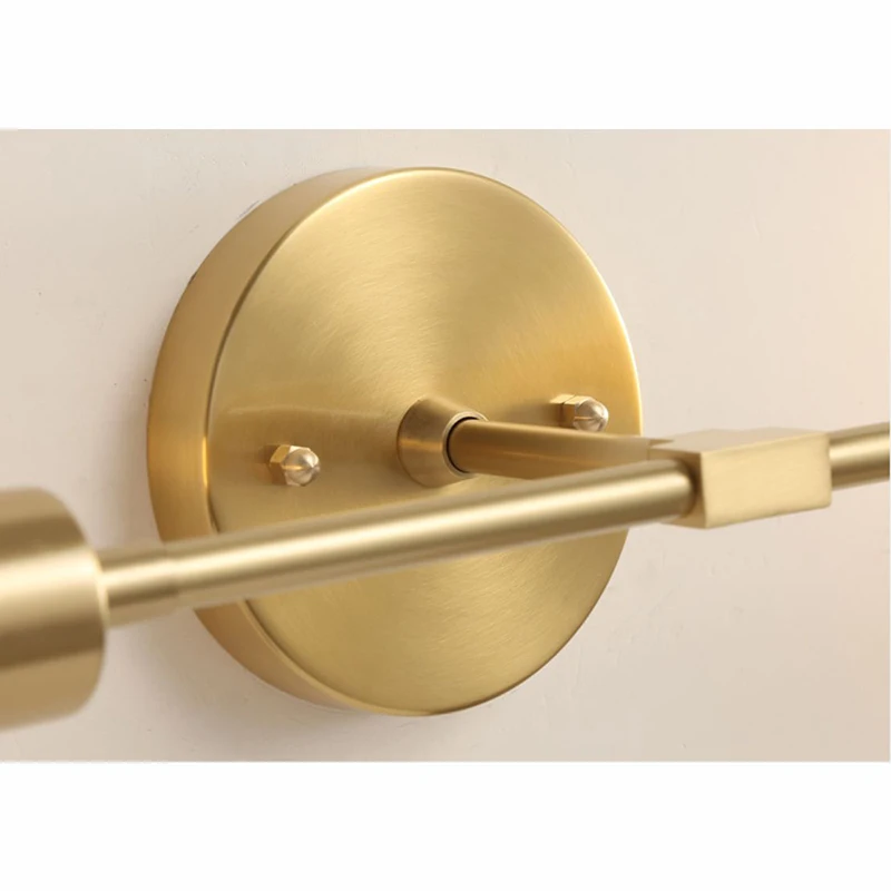 Conduziu a Lâmpada de Parede Lâmpada de Cabeceira Luminária de Bronze 2-light para o Banheiro Luz de Parede Bokt Arandela Montado Quarto Blub E27 9 Luzes e Iluminação