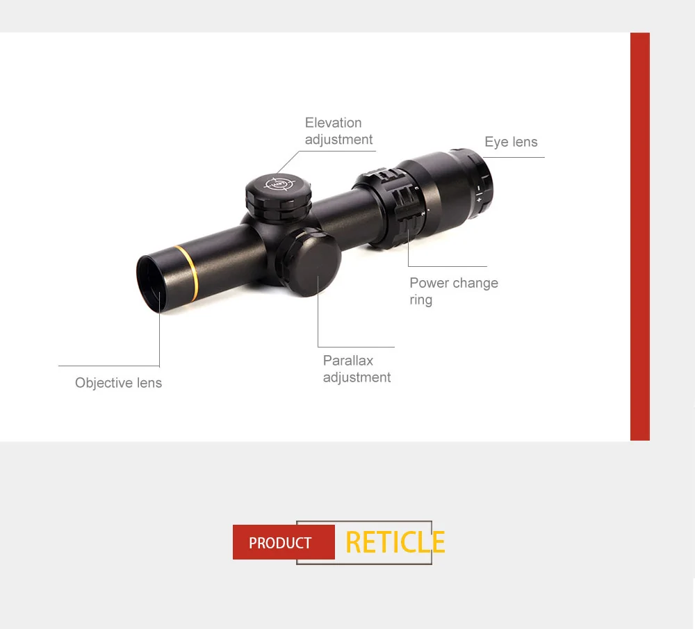 tiro escopo com 11 20mm montagem em