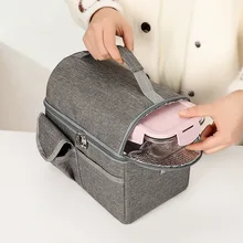 Многофункциональные сумки для подгузников с изоляцией для детских бутылочек, сумка для мамы, Высококачественная модная сумка для рук, сумка для путешествий и пикника