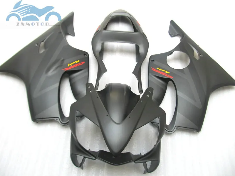 Инжекторный обтекатель комплект Подходит для Honda CBR 600 F4i 2001 2002 2003 CBR600F4i 01 02 03 Черный ABS обтекатель наборы частей LD17
