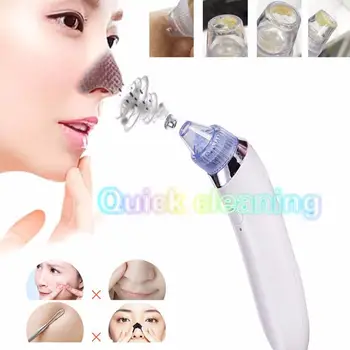 

USB Rechargeable Blackhead Acne Facial Cleaner T Zone Pore Acne Acne Removal Vacuum Suction Facial Diamond Clean Skin Tool