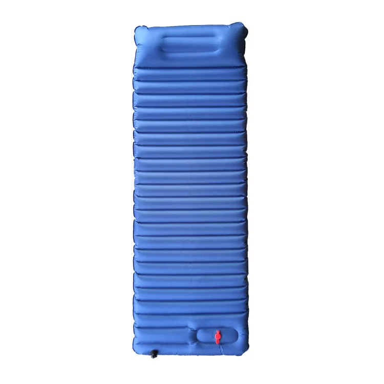 

Inflatable Picnic Mat Outdoor Mat Moisture Proof Pad Foot Push Inflatable Beach Mat Outdoor Automatic Inflatable Pad