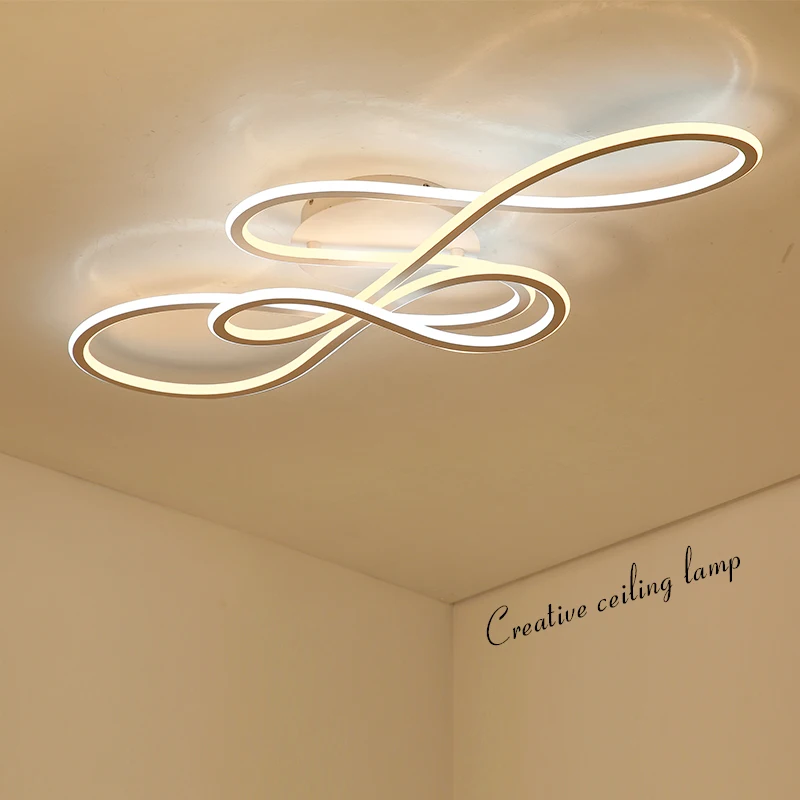 

Double Glow modern led Chandelier for living room bedroom lamparas de techo dimming ceiling chandeliers lamp fixtures