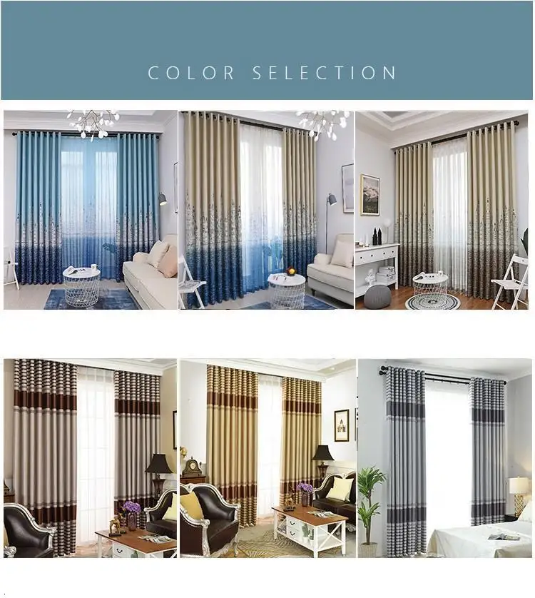 Роскошные украшения для кухни Rideau Cortinas De Luxo Para Sala Rideaux Pour Le салонные шторы