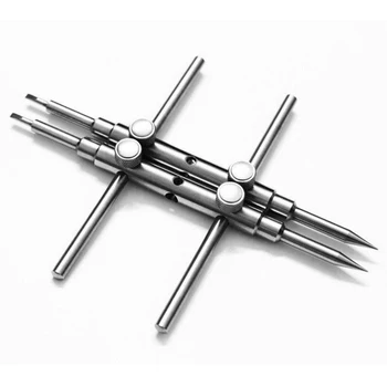 

Disassemble Flat And Pointed Portable Multifunctional Opening Spanner Wrench Camera Lens Repair Stainless Steel Extended Head