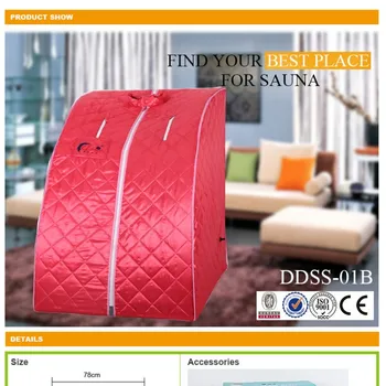 

Yongkang Dingda Family Steam Sauna Box Factory Direct Household
