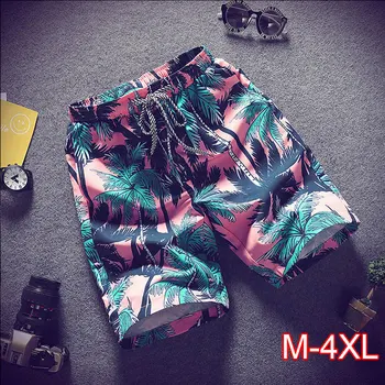 

2020 Summer Casual Shorts Men Trousers Male Camouflage Fashion Flowers Print Straight Short Beach Mens Short free shipping