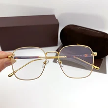 

Tom Design Oversized Glasses Frame For Men women Big Myopia Optical Frame Myopia Prescription Computer Eyewear TF5721 With box