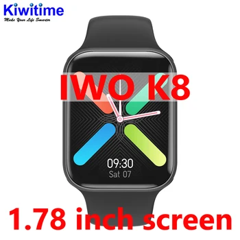 

KIWITIME NEW IWO K8 Bluetoth Smartwatch 1.78 inch IWO 12 Ultra Case for iOS Android phone Heart Rate temperature PK IWO MAX