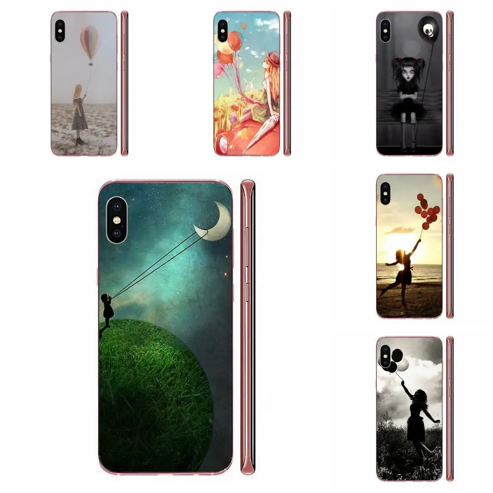 Воздушные шары для девочек котировка мечты о жизни Motorola G G2 G3 G4 G5 G6 G7 Plus Xiaomi Redmi Note 8