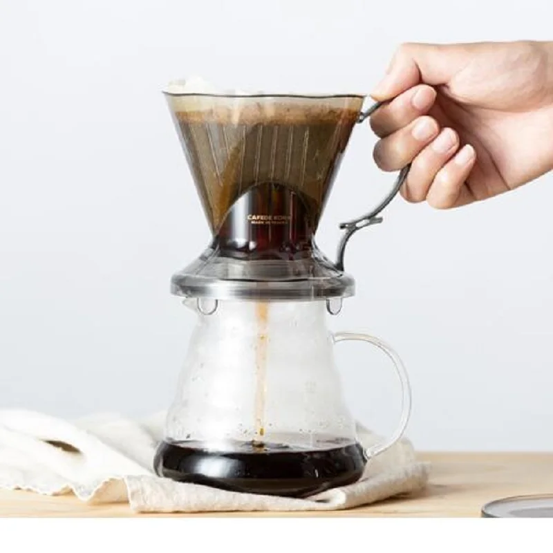 CAFEDE KONA Mr.Clever Drip Smart Coffee Cup Filter Coffee Maker Manual Cup Clever Dripper