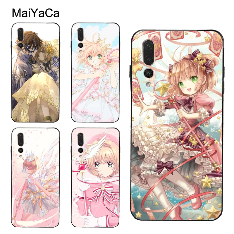 

MaiYaCa Card Captor Sakura Case for Huawei Y9 Y7 2019 P20 P30 Pro Mate 10 20 Lite Honor 8X 9 10 Lite Nova 3E 3I