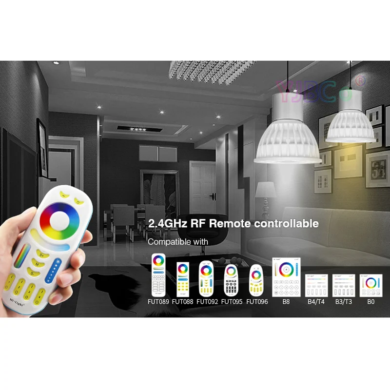Светодиодный прожектор Miboxer 4 Вт RGB + CCT FUT103 GU10 FUT104 MR16 лампа для спальни ресторана