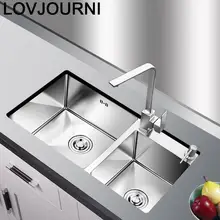 Torneira Gourmet Acero inoxible Escurridor Wasbak kitchen Cuba Fregadero De Cocina Lavabo Pia Cozinha мойка для овощей