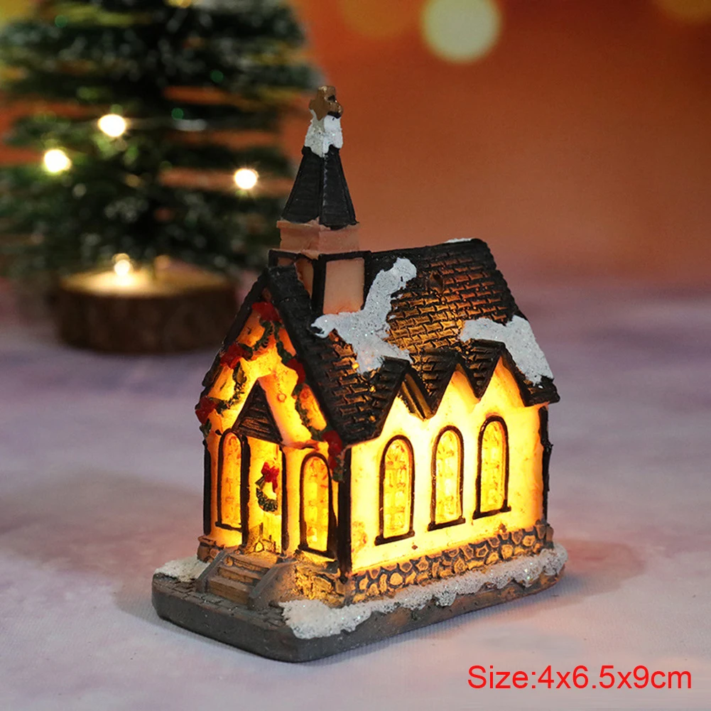 (🎅Hot Sale Now🎄) Christmas Small House Led Decoration
