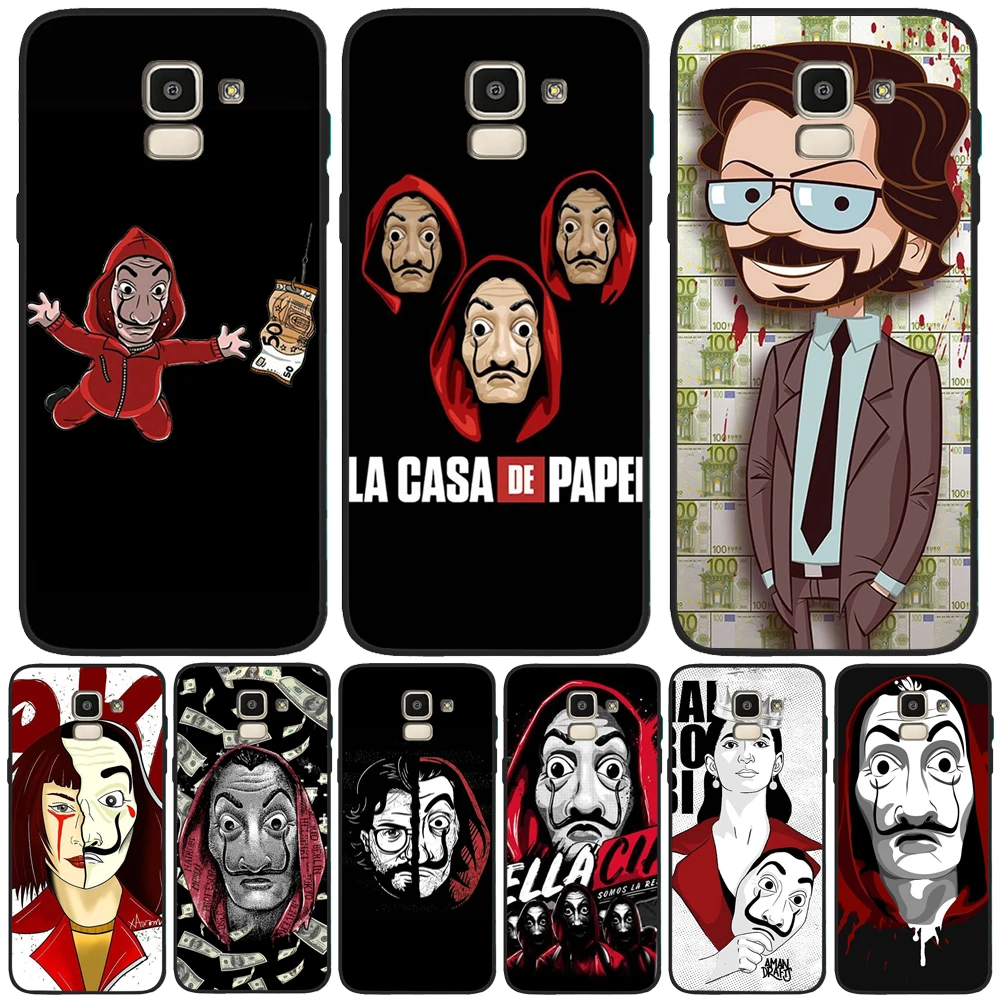 

Banknote house DC for Samsung Galaxy A7 2018 A10 A20 A40 A50 A70 A6 A8 A5 Note 8 9 10 M10 M20 Cover Phone Case Cover Funda Capa