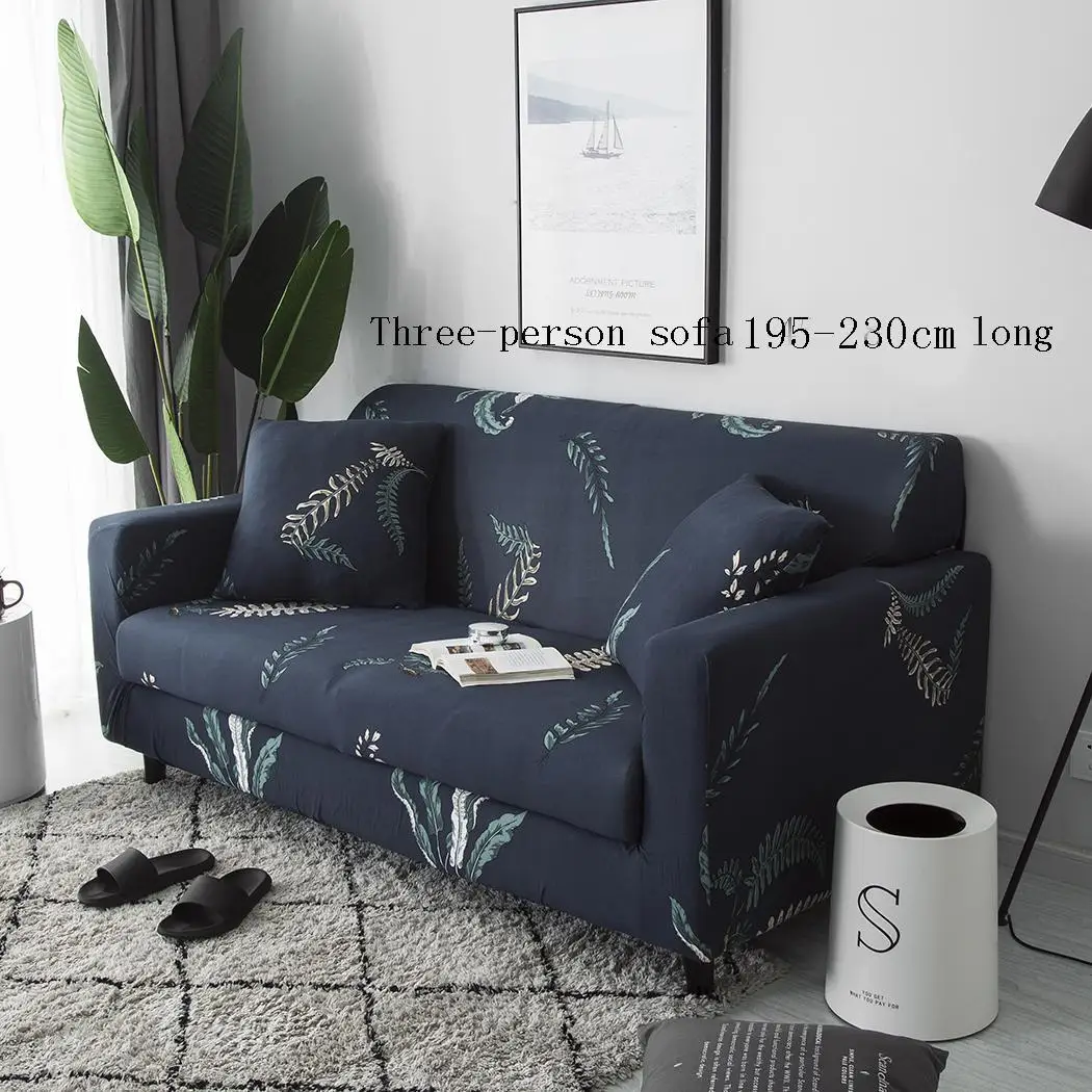 sofa cover 20 Кафе гостиная мягкое Современное покрывало для дивана противоскользящее напечатанное 1-20 стрейч как на фото протектор домашний декор - Цвет: sofa cover 20