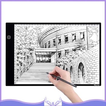 

New Tablet Artcraft Copy Writing Diamond Painting Light Box Tracing Board Copy Pads Table LED Board Adjustable Light Source