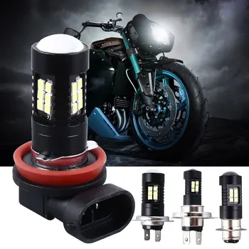 

Vehemo 21LED Hi/Lo Modified Headlights Motorcycle Fog Light P15D H11 H7 H4 Signal Light Cars DRL Moto