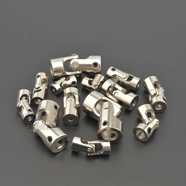 Rc Boat Car Metal Cardan Joint 2mm/2.3mm/3mm/3.175mm/4mm/5mm/6mm/8mm/10mm Gimbal Couplings Shaft Motor Connector Universal Joint 6