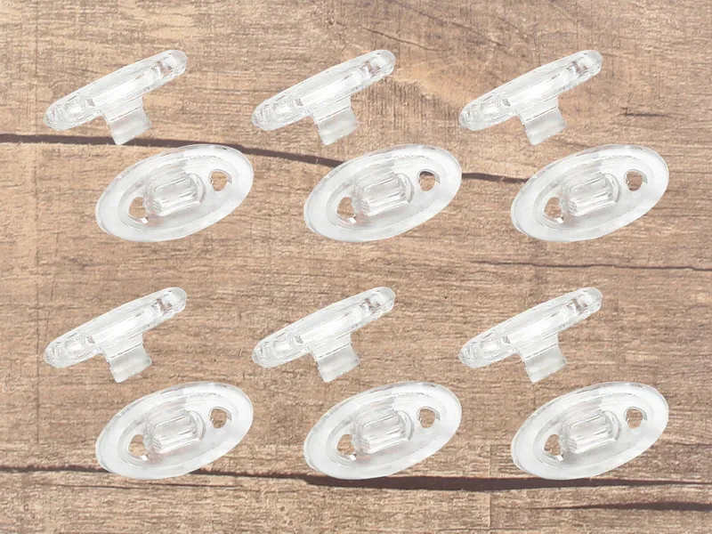 

Vonxyz Replacement Clear Nose Pads for for-Oakley Square Wire 2.0/Square wire II (2014) Frame Varieties