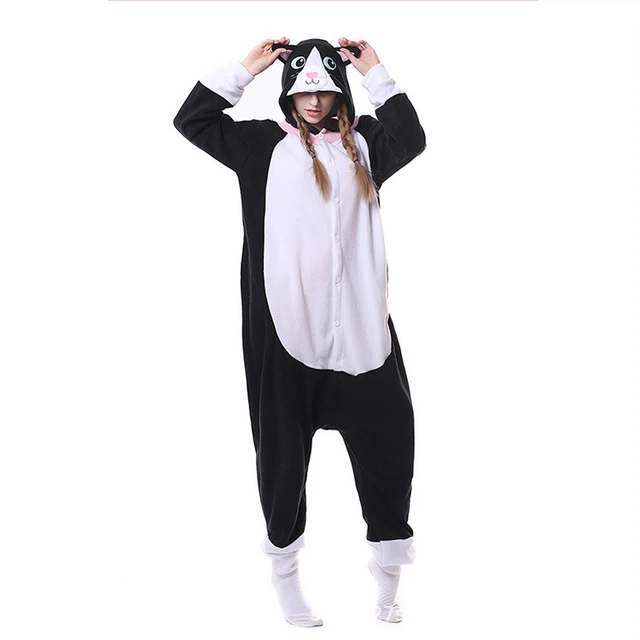 Kigurumi-Pijama de una pieza para hombre y mujer, ropa de dormir de cuerpo entero, de dibujos animados, adultos y adultos, (traje XXL de 180-200CM)