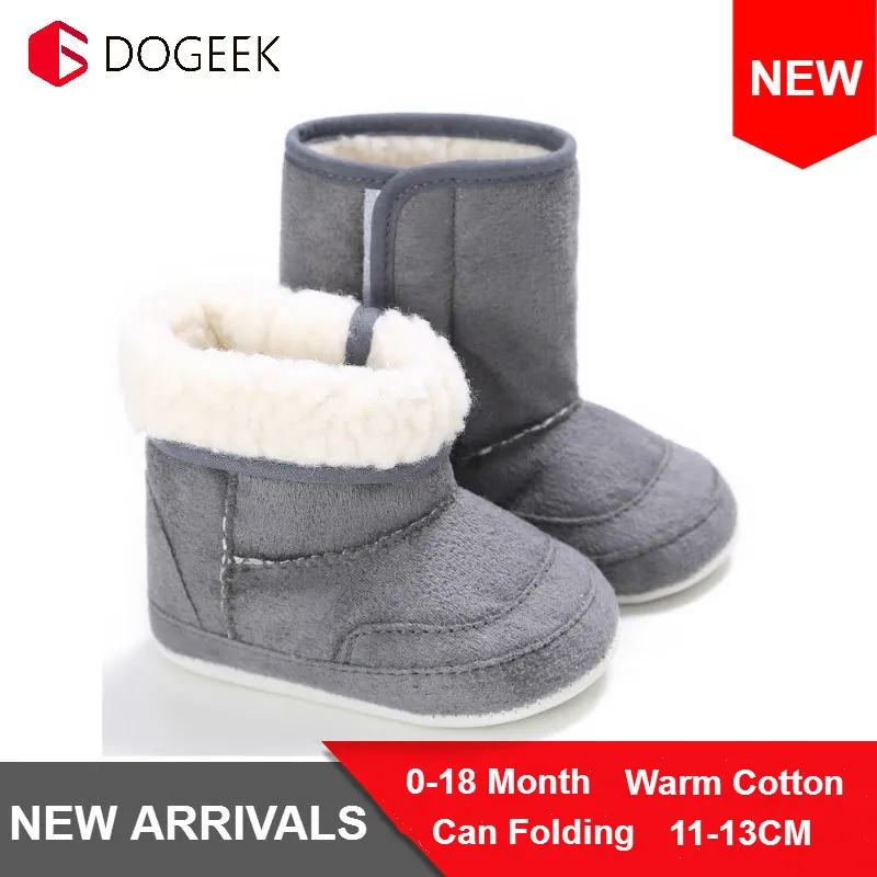 DOGEEK Newest Baby Toddler Shoes Winter 0-1 Years old Multicolor Shoes
Boy Girl Boots Non-Slip Bottom Warm Snow Boots Baby Shoes