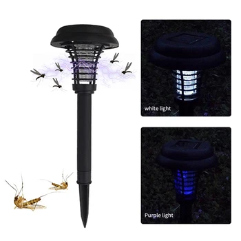 

Solar Mosquito Killer Lamps Garden Lawn Light Solar Powered LED Light Garden Mosquito Pest Bug Zapper Lamp Insect Repellents