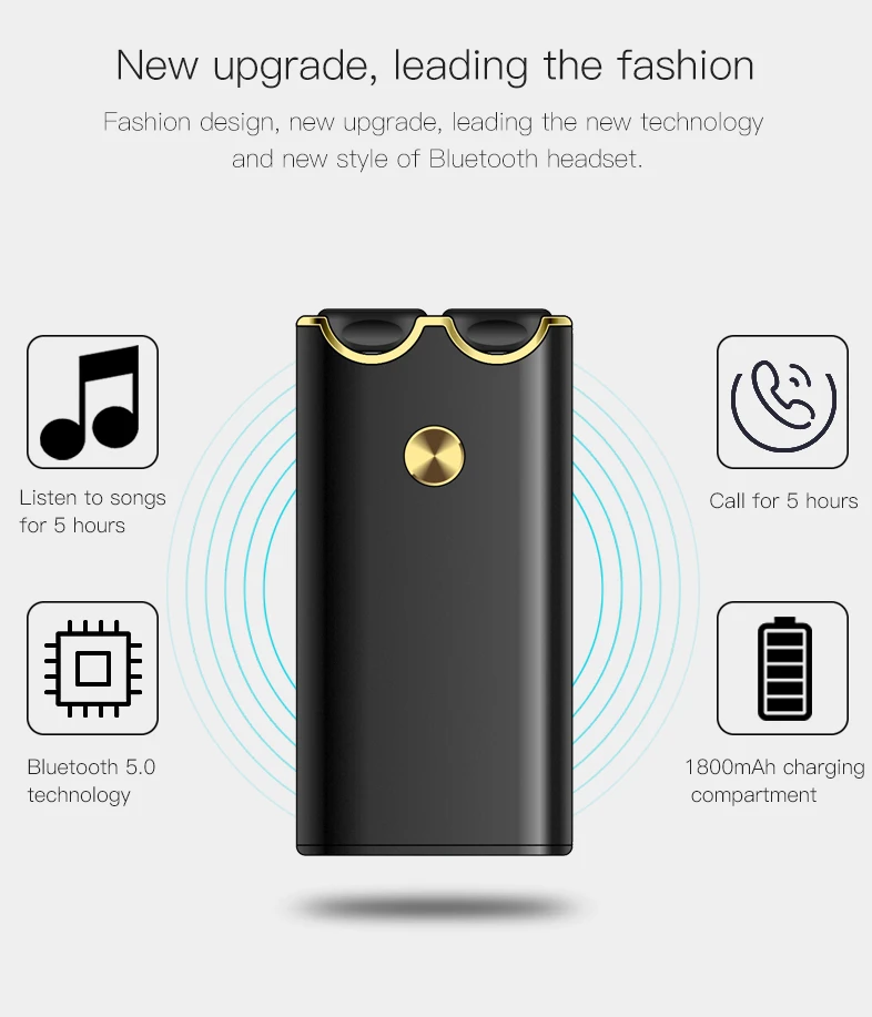 3D музыкальные стереонаушники TWS Bluetooth 5,0 наушники настоящие беспроводные наушники для IPhone Xiaomi гарнитура с двойной микрофон