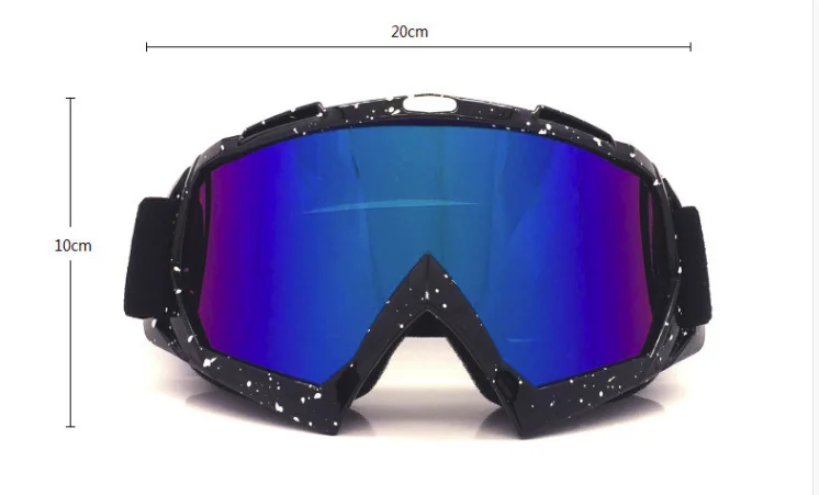New Arrival The Most Popular Detachable Modular Mask Glasses And Mouth Filter For Motorcycle Helmet Goggle Mask