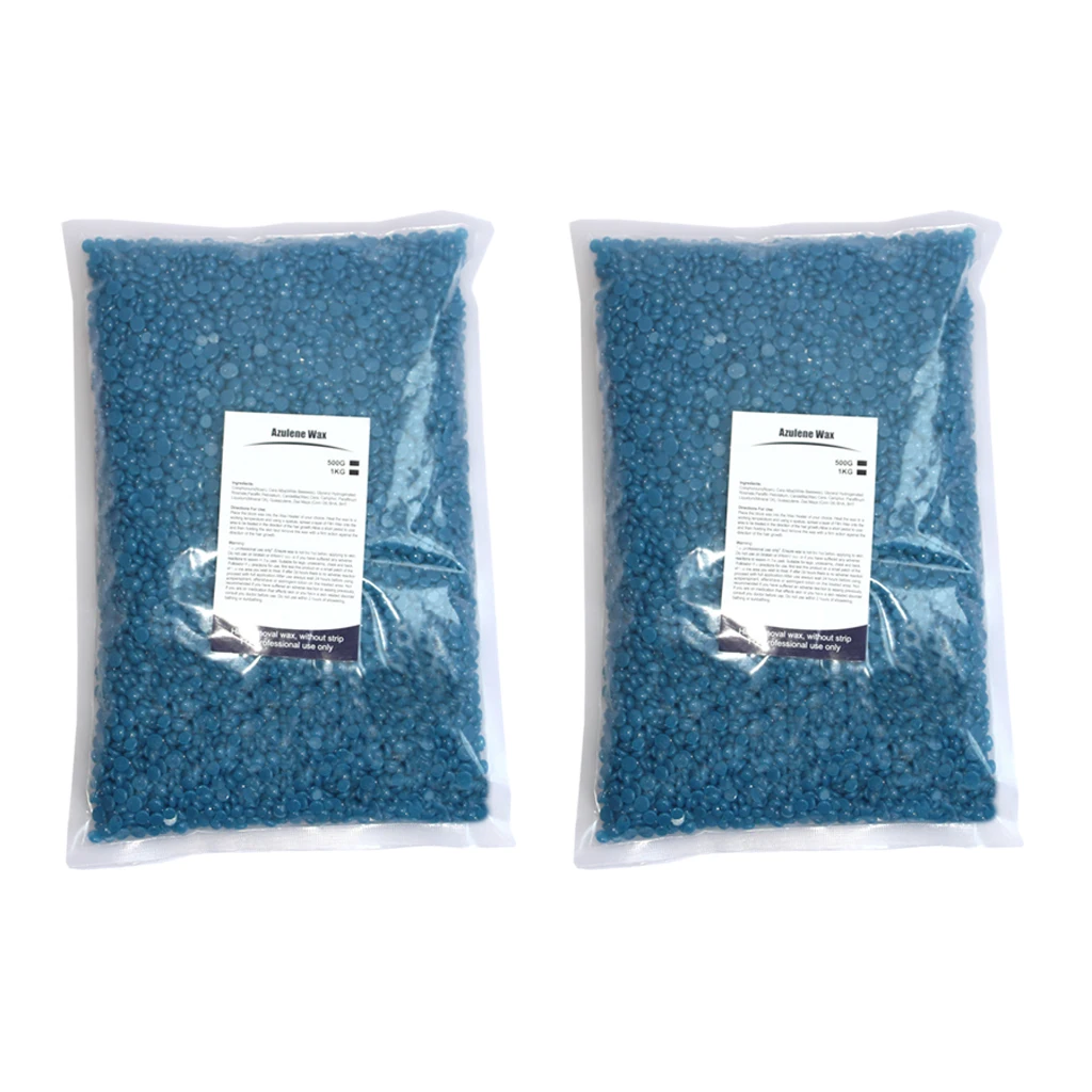2Bag Chamomile No Strip Depilatory Hot Film Pearl Hard Wax Bean Hair Removal | Красота и здоровье