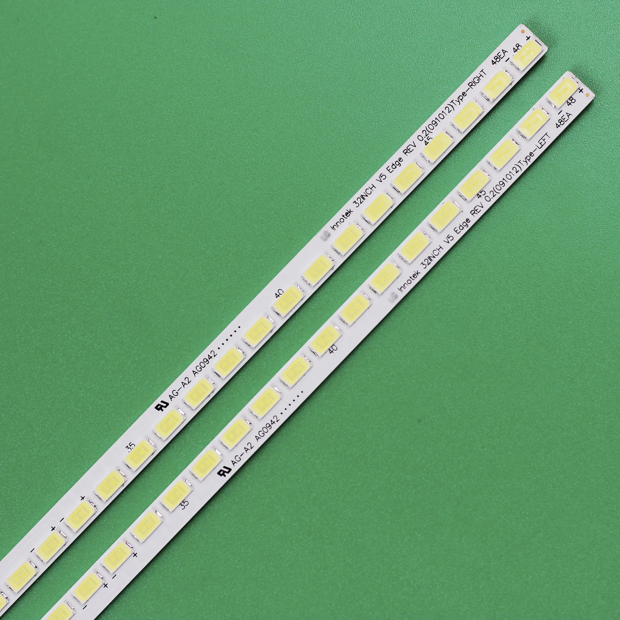 Tira Conduzida da Luz de Fundo para lg Innotek 32 Borda v5 da Polegada Rev 0.2 48ea 32pfl7665h 32le5500 Lc320euh-scr1 Lc320euh-sc a2 3660l0346a - Imagem 4