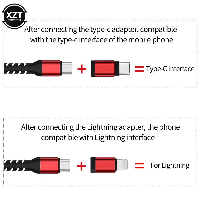 HDMI кабель адаптер 3 в 1 для iPhone samsung Xiaomi Micro usb type C Android телефон синхронизация экрана к телевизору Hdmi разветвитель Wifi зеркало